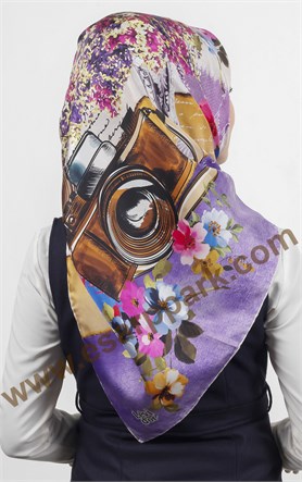 Levidor İpek Eşarp 12645-3