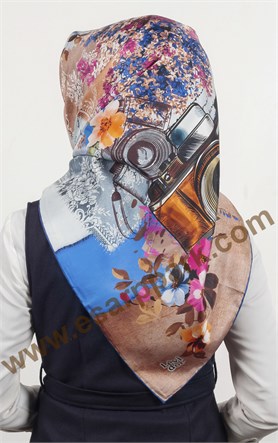 Levidor İpek Eşarp 12645-4