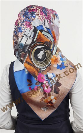 Levidor İpek Eşarp 12645-4