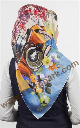 Levidor İpek Eşarp 12645-5