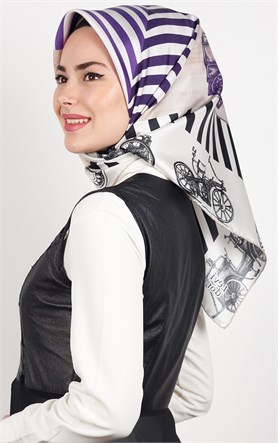 Levidor İpek Eşarp 12647-2