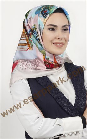 Levidor İpek Eşarp 12649-2