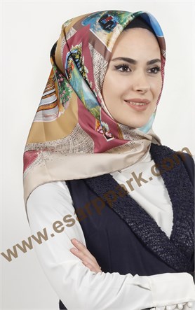 Levidor İpek Eşarp 12649-5