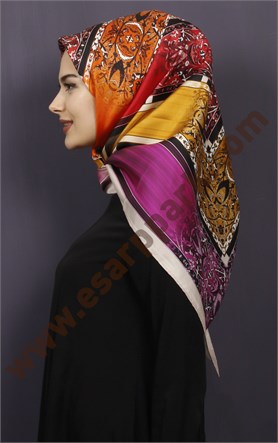 Levidor İpek Eşarp 12655-1