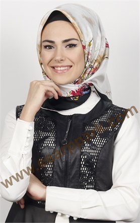 Levidor İpek Eşarp 12657-1