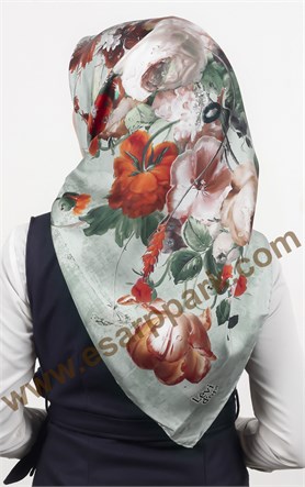 Levidor İpek Eşarp 12658-1