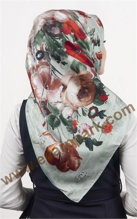 Levidor İpek Eşarp 12658-1