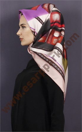 Levidor İpek Eşarp 12659-1