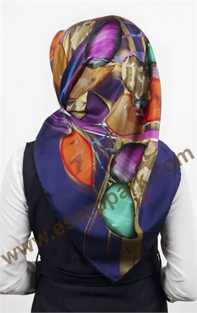 Levidor İpek Eşarp 12660-3