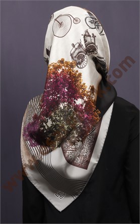 Levidor İpek Eşarp 12660-8