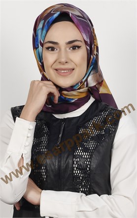 Levidor İpek Eşarp 12661-1