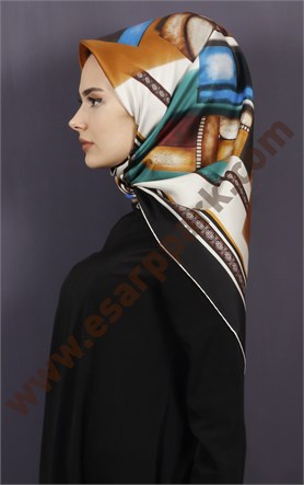 Levidor İpek Eşarp 12661-3