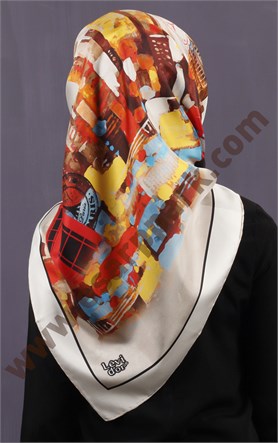 Levidor İpek Eşarp 12661-5