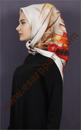 Levidor İpek Eşarp 12661-5