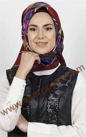 Levidor İpek Eşarp 12661-6