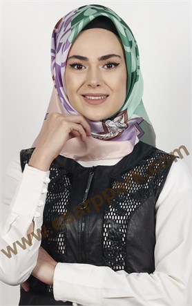 Levidor İpek Eşarp 12662-1