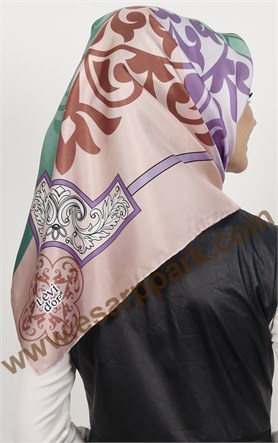 Levidor İpek Eşarp 12662-1