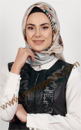 Levidor İpek Eşarp 12663-2