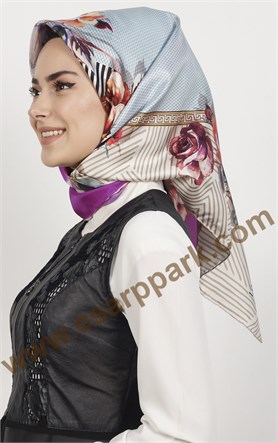 Levidor İpek Eşarp 12663-4
