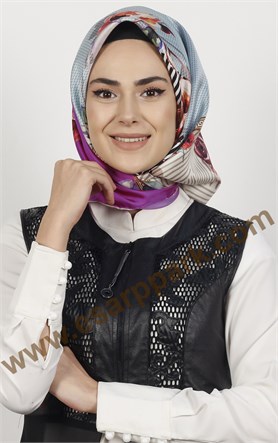 Levidor İpek Eşarp 12663-4
