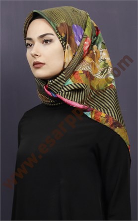 Levidor İpek Eşarp 12663-5