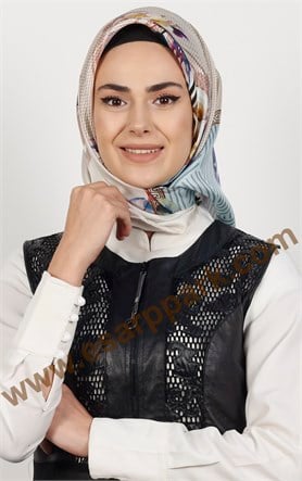 Levidor İpek Eşarp 12663-7