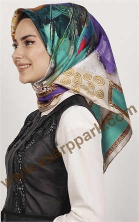 Levidor İpek Eşarp 12665-4
