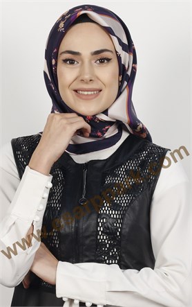 Levidor İpek Eşarp 12666-1