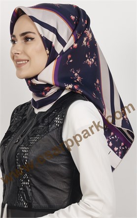 Levidor İpek Eşarp 12666-1