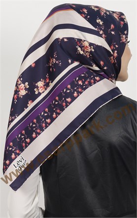 Levidor İpek Eşarp 12666-1