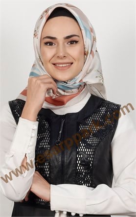 Levidor İpek Eşarp 12666-4