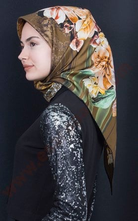 Levidor İpek Eşarp 12667-5