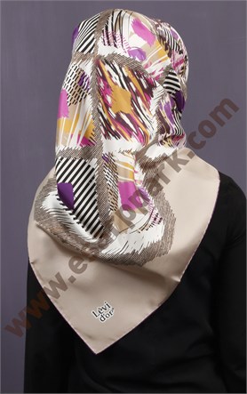 Levidor İpek Eşarp 12667-6