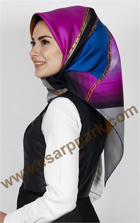 Levidor İpek Eşarp 12668-1