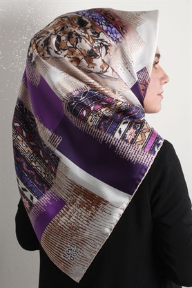 Levidor İpek Eşarp 12669-1