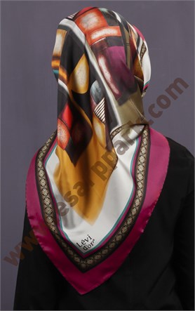 Levidor İpek Eşarp 12669-4