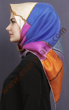 Levidor İpek Eşarp 12672-19