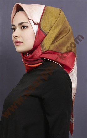 Levidor İpek Eşarp 12672-7