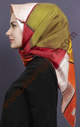 Levidor İpek Eşarp 12672-7