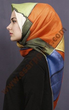 Levidor İpek Eşarp 12672-8