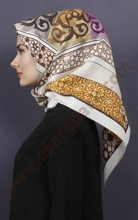 Levidor İpek Eşarp 12673-11