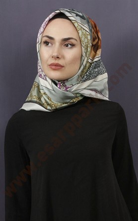 Levidor İpek Eşarp 12673-2
