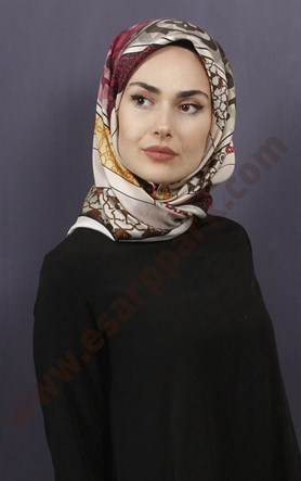 Levidor İpek Eşarp 12673-3