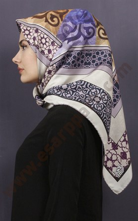 Levidor İpek Eşarp 12673-4