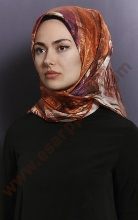 Levidor İpek Eşarp 12674-9