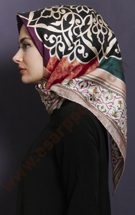 Levidor İpek Eşarp 12675-2