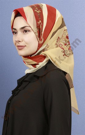 Levidor Organik Pamuk Eşarp 1020-19