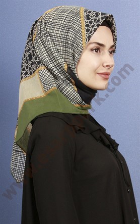 Levidor Organik Pamuk Eşarp 1020-4