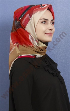 Levidor Organik Pamuk Eşarp 1020-41