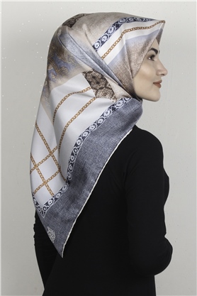 Levidor Twill İpek Eşarp 12560-2  